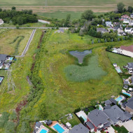 Vue aérienne du site