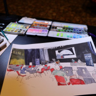 Activité de consultation du 17 avril - œuvre en direct